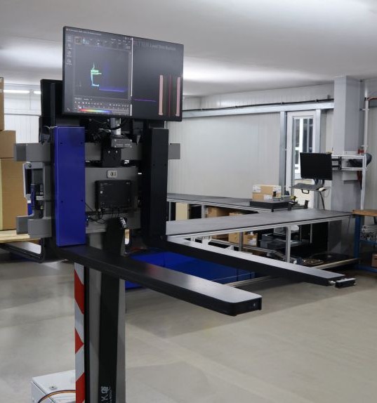 Gabelzinke in einer Logistikumgebung